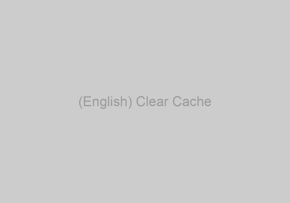 (English) Clear Cache